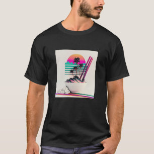 Vaperwave Aesthetic Glitch Retrowave Synthwave  1 T-Shirt