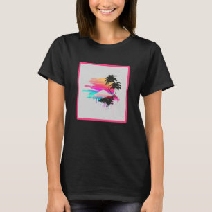 Vaperwave Aesthetic Glitch Retrowave Synthwave 2 T-Shirt