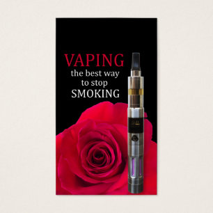 Vaping and rose flower