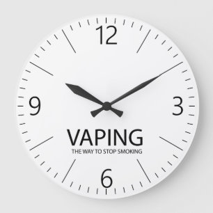 vaping large clock