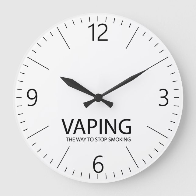 vaping large clock (Front)