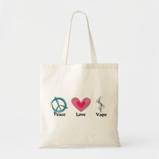 Vaping on the go tote bag