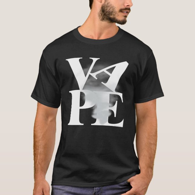 Vaping | Pop 70's Style VAPE -Cloud DK by VapeGoat T-Shirt (Front)