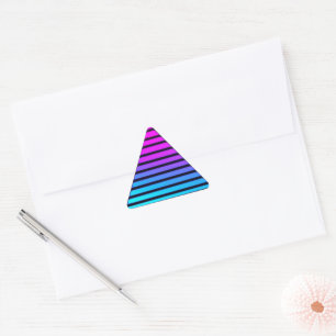 Vaporware triangle sticker