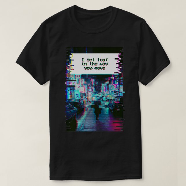 Vaporwave Aesthetic For An Anime Girl Gift Premium T-Shirt (Design Front)