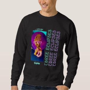 Vaporwave Aesthetic Greek Statue Outrun Grunge Str Sweatshirt