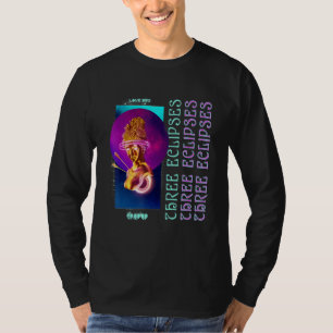 Vaporwave Aesthetic Greek Statue Outrun Grunge Str T-Shirt