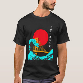 Vaporwave Aesthetic Long Sleeve Shirtgreat Wave Of T-Shirt