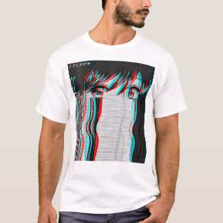 Vaporwave Aesthetic Sad Anime Girl Retro Eboy Egir T-Shirt