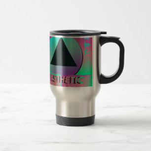 vaporwave aesthetic travel mug