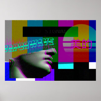 Vaporwave Art Poster | Vaporwave Aesthetic Poster