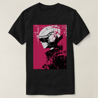 Vaporwave Dystopian Urban Cyberpunk Style T-Shirt