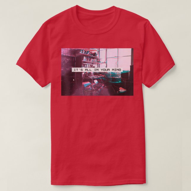 Vaporwave Glitch Aesthetic Style Japan Tokyo Meme  T-Shirt (Design Front)