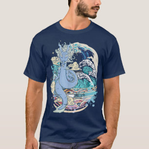 Vaporwave Japanese retro dragon - Japanese art 111 T-Shirt