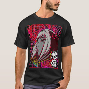 Vaporwave Japanese Retrowave Aesthetic Anime T-Shirt