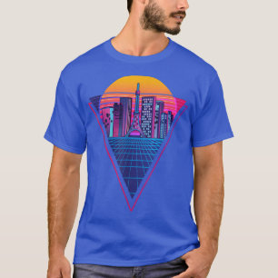 Vaporwave Music Japanese Otaku Retro City  T-Shirt