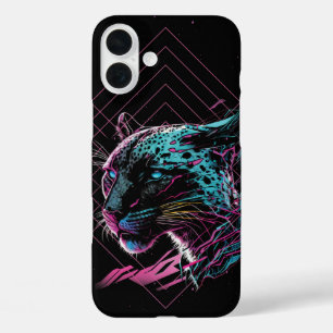 Vaporwave Neon Panther Dream Phone Case