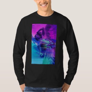 Vaporwave Outrun Retrowave Synthwave Retro 80s Aes T-Shirt