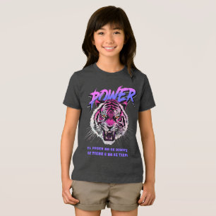 Vaporwave Power Philosophy Tri-Blend Shirt