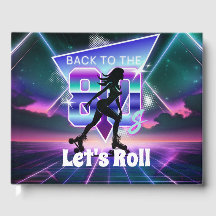 Vaporwave Roller Skate Birthday Party 