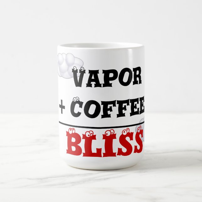 Vapour + Coffee = Bliss Mug (Center)