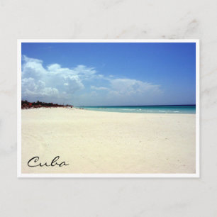 varadero beach scene postcard