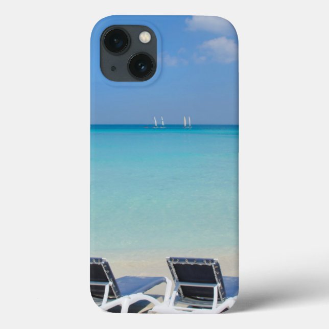 Varadero, Cuba. Sand And Beach Chairs Case-Mate iPhone Case (Back)
