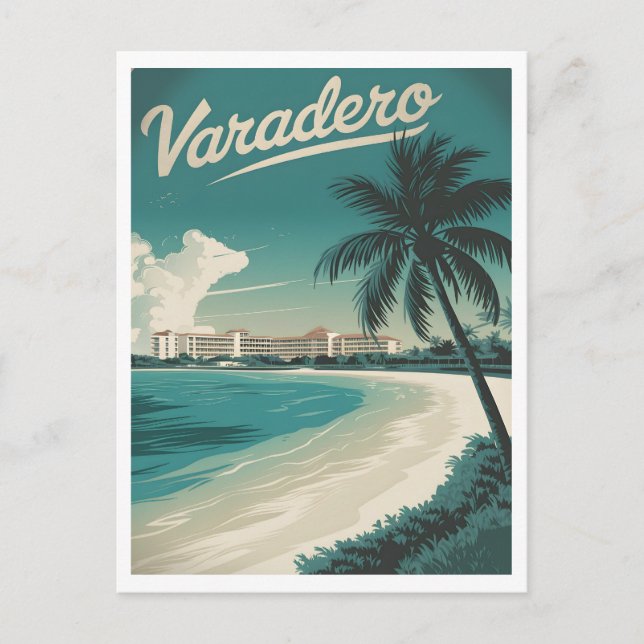 Varadero Vintage Postcard (Front)