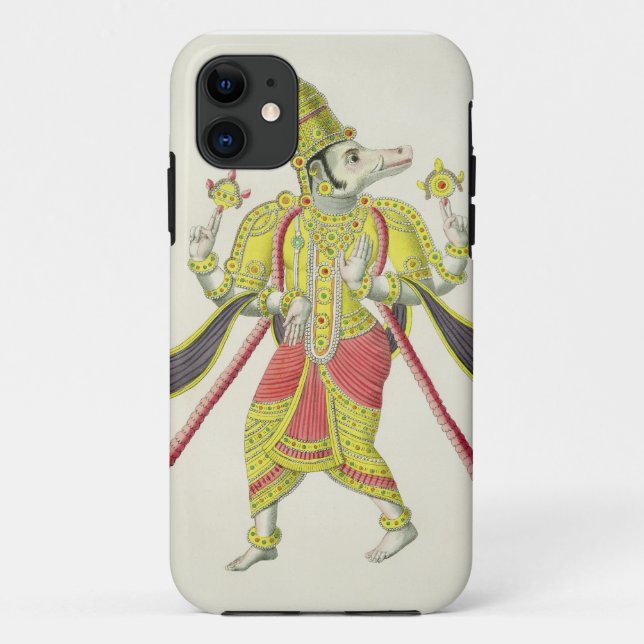 Varaha, engraved by de Marlet (colour litho) Case-Mate iPhone Case (Back)