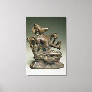 Varaha, Gurjara Pratihara, Tamil Nadu (bronze) Canvas Print