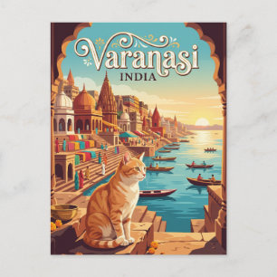 Varanasi India Postcard