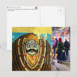 Varanasi, India Travel Postcard