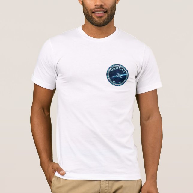 Varcal Sci-Fi - Official Logo T-Shirt Double Side (Front)