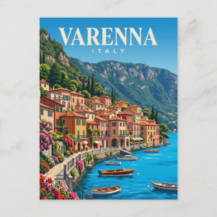 Varenna Italy Postcard
