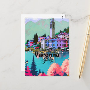 Varenna Italy Travel Postcard Travel Memory Gift