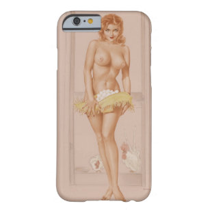 Vargas Girl, Playboy illustration, July Pin Up Art Barely There iPhone 6 Case