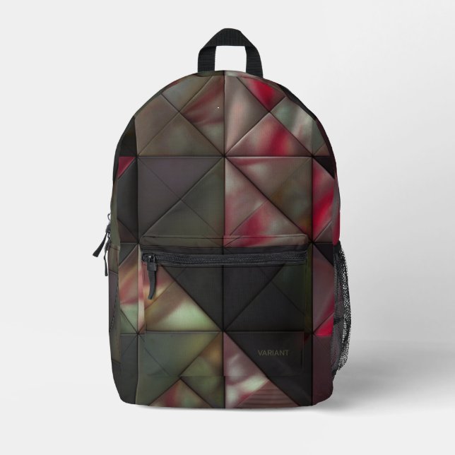 VARIANT Marbled 2b Printed Backpack (Front)