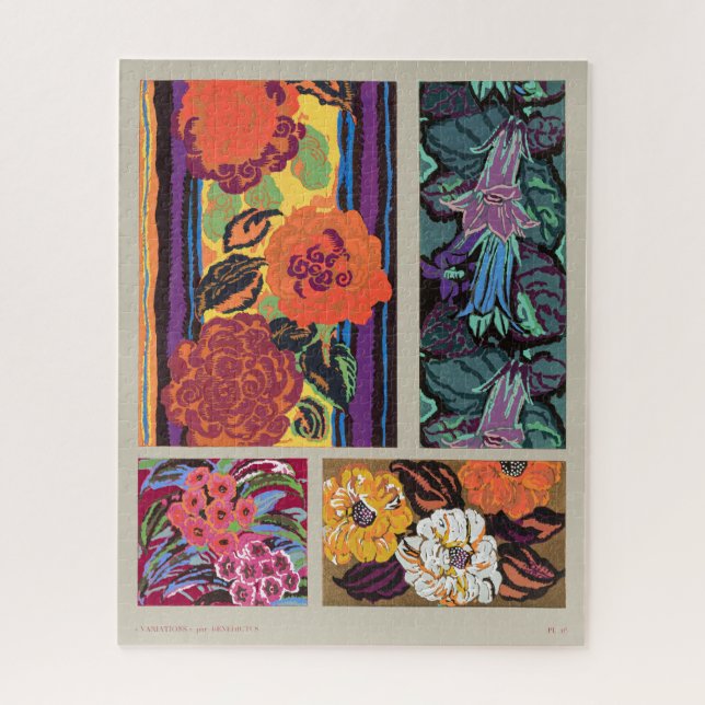 Variations 16 by Edouard Benedictus 1924 Jigsaw Puzzle (Vertical)