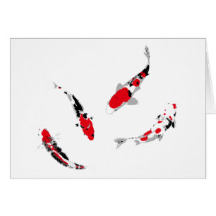 Varicolored carps