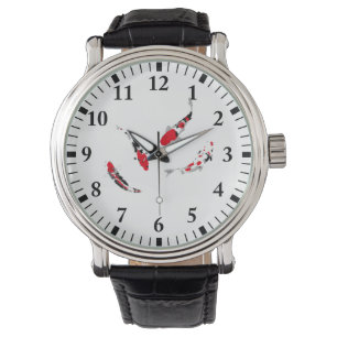 Varicolored carps watch