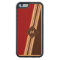 Varied Width Stripes Monogram Wood iPhone