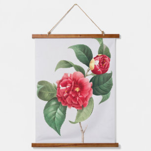 Variegated Camellia, Pierre-Joseph Redouté, 1833 Hanging Tapestry
