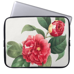 Variegated Camellia, Pierre-Joseph Redouté, 1833 Laptop Sleeve