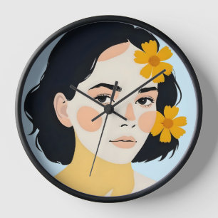 Variegated Human Clock