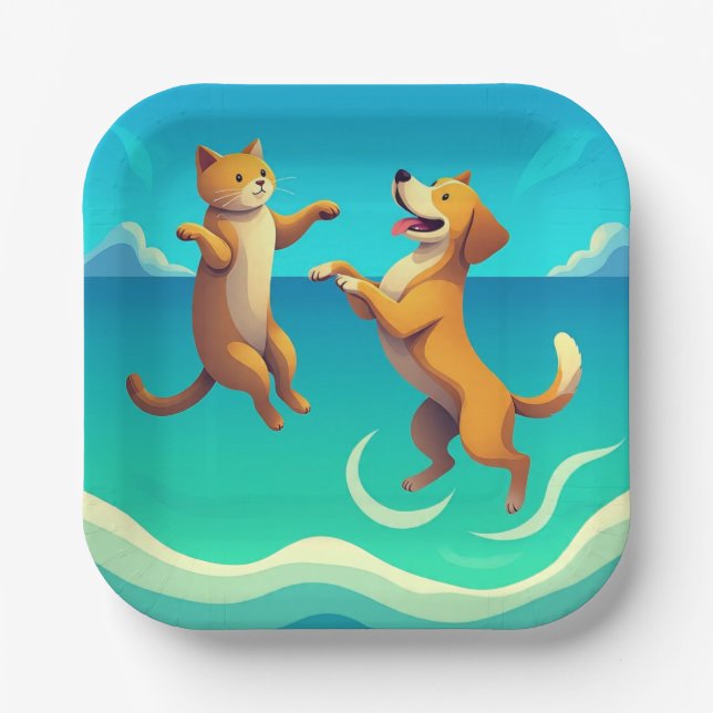 Varies design for  paper plate (Front)