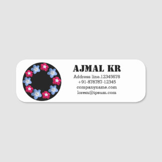 Variety flower name tag
