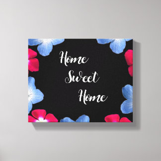 Variety model black pink  canvas print