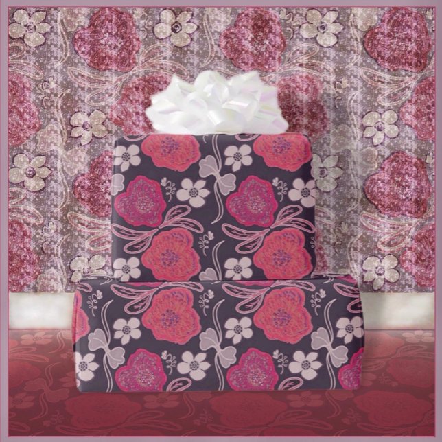 Variety of Floral Style Pattern Wrapping Paper (Creator Uploaded)