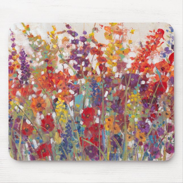 Variety of Flowers Mouse Mat (Front)