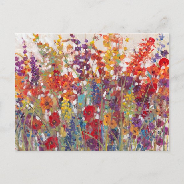 Variety of Flowers Postcard (Front)